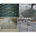 Verzinkter Galfan PVC Coated Gabion Basket Preise